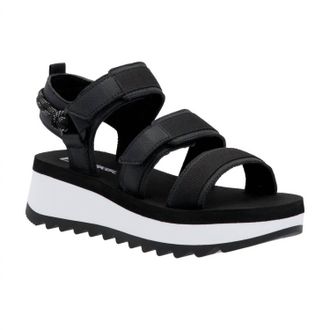 Rieker Womens Bailey Platform Sandal In Schwarz