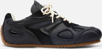Axel Arigato Slow Leather Runner in Black/gum at Nordstrom, Size 9.5