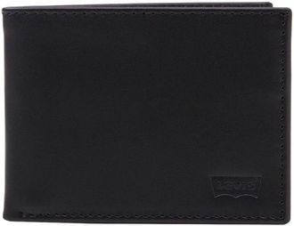 Levi's Geldb&ouml;rse LEVIS BATWING BIFOLD ID, Herren, schwarz, Rindsleder, Kleinlederwaren Geldb&ouml;rse, Geldbeutel Portemonnaie Herrenb&ouml;rse Leder