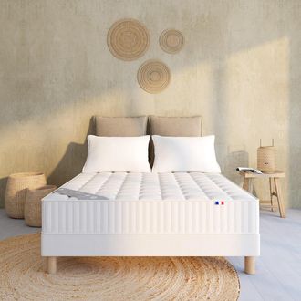 La Redoute Interieurs Ensemble matras, half-stevig, pocketveren + beddenbodem