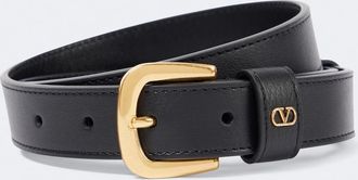 Valentino Garavani VLogo leather belt