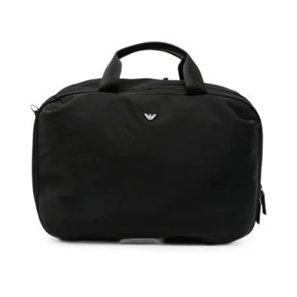 Emporio Armani Laptop Bags & Cases - Heren - Tassen - Zwart - Maat: ONE Size