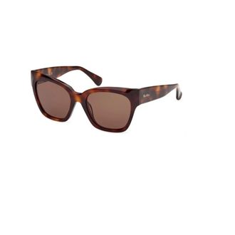 Max Mara Mm0204 52E Sunglasses - female - Max Mara - Sunglasses - Brown - 54 MM - Accessories