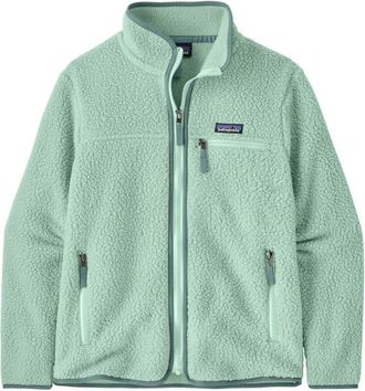 Patagonia Retro Pile Jacket Fleecejacke f&uuml;r Damen | gr&uuml;n