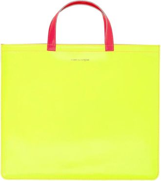 Comme Des Gar&ccedil;ons Super Fluo Tote Bag - Dames - Handtassen - Geel - ONE Size - Tassen