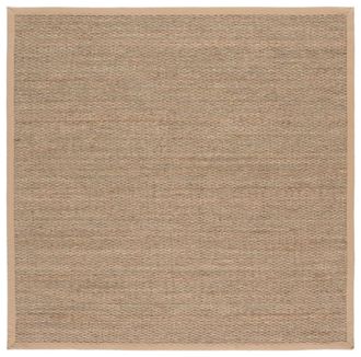 Safavieh Alfombra hierba marina natural / beige 183 x 183 cm