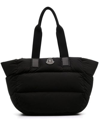 Moncler Borsa tote Caradoc imbottita - Nero
