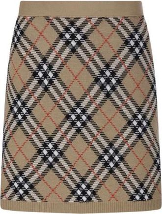 Burberry Rokken, Dames, Veelkleurig, M, Korte Rok