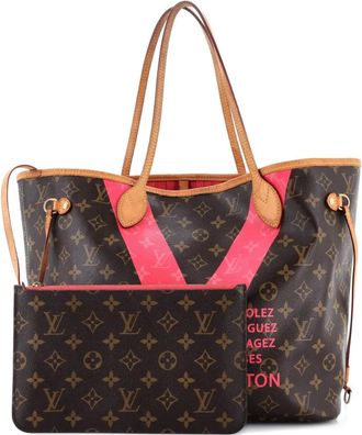 Louis Vuitton Neverfull NM Limited Edition Cities V Monogram Canvas MM tote bag - Bruin