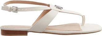Lauren Ralph Lauren Sandals - Everley Sandals Flat Sandal - creme - Sandals for ladies