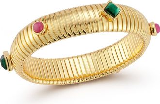 Chloe and Madison Tubogas Bracelet in Gold at Nordstrom Rack