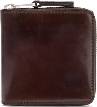 Christophe Lemaire Portafoglio bi-fold - Marrone