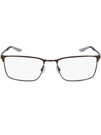 Nike rectangle frame glasses - Brown