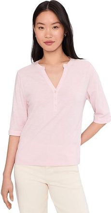 Sanctuary Rolled Sleeve T-Shirts Womens Clothing Oxygen Pink : SM (US 4-6), Cotton/Rayon