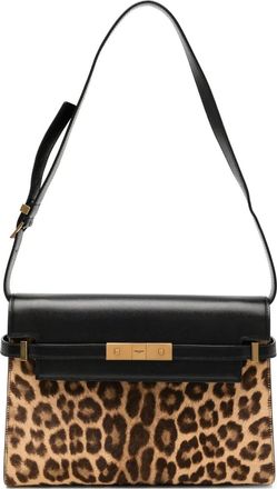 Saint Laurent Borsa a spalla Manhattan - Nero