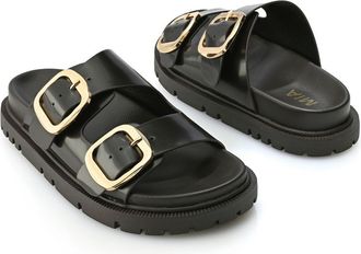 Mia Gen Dual Buckle Strapped Sandals