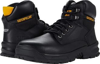 CAT Mobilize Alloy Toe Mens Boots Black : 11.5 EE - Wide, Leather