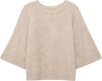 Alchemist Misty Knit - Dames - Ronde hals truien - Beige - M - Pailletten - Truien & Vesten