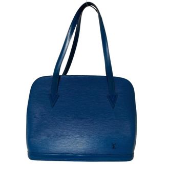 Louis Vuitton Epi Toledo Blue Epi Leather Tote Bag (Pre-Owned)