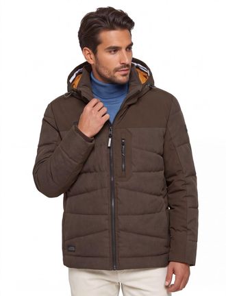 Camel Active tussenjas Camel Active donkerbruin met borstzak