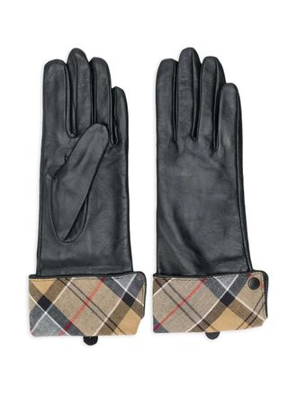 Barbour Lady Jane button-detail gloves - Black
