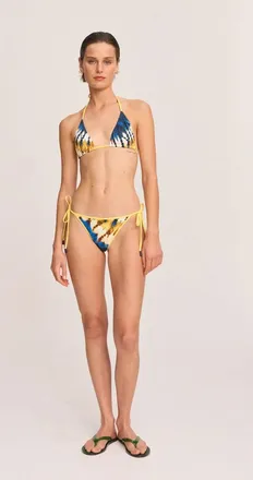 Alemais Martine Triangle Bikini Brief In Navy