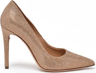 Ferragamo Beige Leather Ilary Pumps