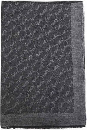 Saint Laurent Bufanda Cassandre - Accessories - Hombre - Gris - ONE SIZE