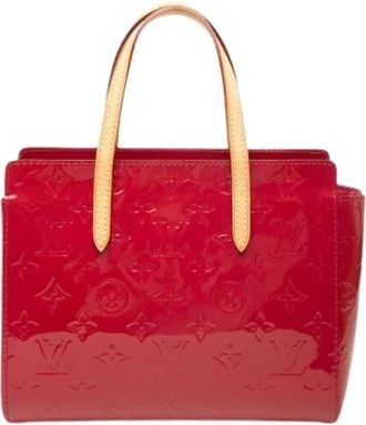 Louis Vuitton Pre-owned Catalina BB - Dames - Vintage Handtas - Rood - ONE Size - Leer - Vintage