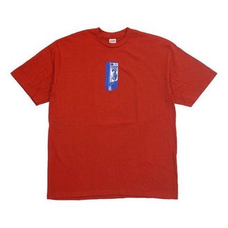 SUPREME FW18 Payphone Tee Red Public Phone Printing Short Sleeve Unisex SUP-FW18-463