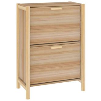 vidaXL Shoe Cabinet 57.5x33x80 cm Engineered Wood Vidaxl