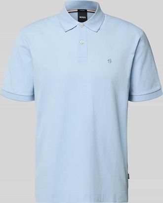 HUGO BOSS Regular Fit Poloshirt aus reiner Baumwolle Modell C-PARRIS in Hellblau, Gr&ouml;&szlig;e XXXL