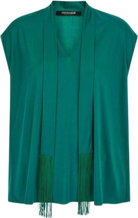 Roberto Cavalli Mujer, Blusas y Camisas, Azul, Talla: S