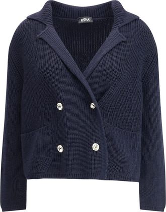 Ella Short Cardigan With Hook-and-eye Closure