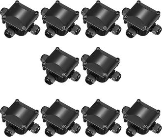 OEM Caja De Derivaci&oacute;n - Ip66 - 3 V&iacute;as - Resistente A Altas Temperaturas - Para Cables De 4 A 15 Mm - 10 Unidades