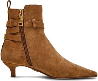 Steve Madden Womens Suede Roller 215 Boots - Tan - Size UK 7