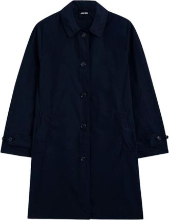 Aspesi Mujer, Abrigos, Azul, Talla: XL