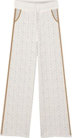 MC2 Saint Barth Wijde Broek - Dames - Wijde Broeken - Wit - S - Broeken