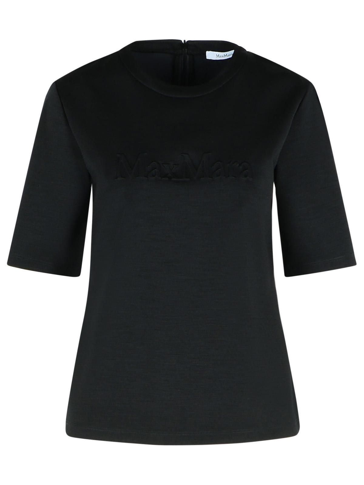 Tシャツ・カットソー MAX MARA Woman T-Shirt Black 2511941038600 005 Black t shirt female | Max Mara