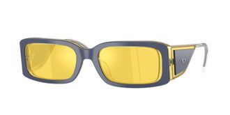 Diesel DL2017U 2046V9 Mens Sunglasses Blue Size 53