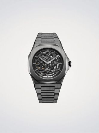 D1 Milano Core Automatic Gunmetal Dial Mens Watch D1-SKBJ11
