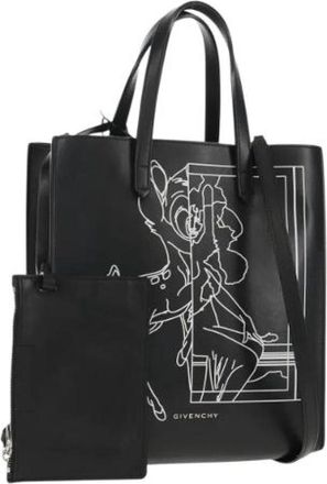 Givenchy Pre-owned Tote Bag - Dames - Vintage Shopper - Zwart - ONE Size - Leer - Vintage