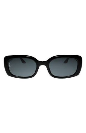 Otra Eyewear Daisy Oval Sunglasses in Black/Smoke at Nordstrom Rack