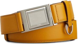Tod's metal-buckle belt - women - Calf Leather/Metal - 100 - Yellow