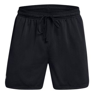 Under Armour Icon Mesh 5 Shorts Black White 1383355-001