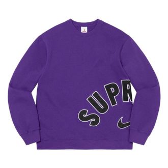 SUPREME x Nike Arc Crewneck Purple DM1776-506