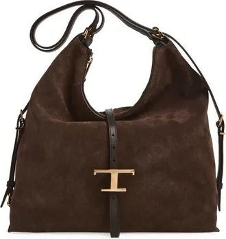 Tod's T-Timeless Shoulder Bag in Palissandro at Nordstrom