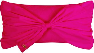 Juicy Couture Velvet Bow Accent Pillow in Hot Pink at Nordstrom Rack