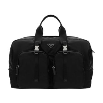 Prada Heren, Tassen, Zwart, Maat: ONE Size