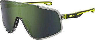 Carrera 4017/S 0XYO MT Light Grey/Yellow/Green Mirror